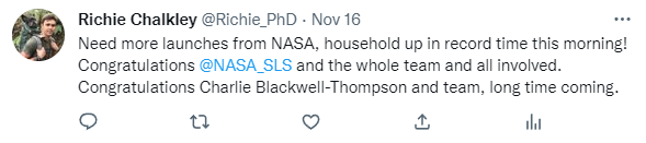 most recent tweet from Richie/PhD